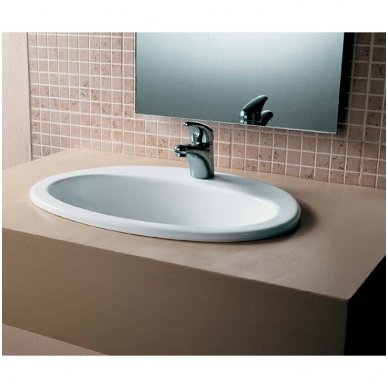 Įleidžiamas praustuvas Villeroy&Boch O.Novo 56x40cm 2 Įleidžiamas praustuvas Villeroy&Boch O.Novo 56x40cm 2