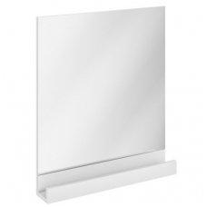 Ravak veidrodis 10° 650 mm su lentynėle, baltas