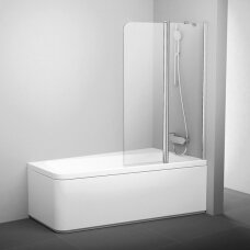 Ravak vonios sienelė 10CVS2 100cm blizgi+stiklas Transparent L/R
