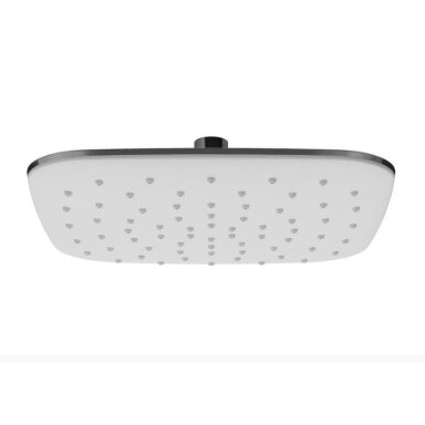 Ravak kvadratinė dušo galvutė ABS balta, 250 mm, 983.10