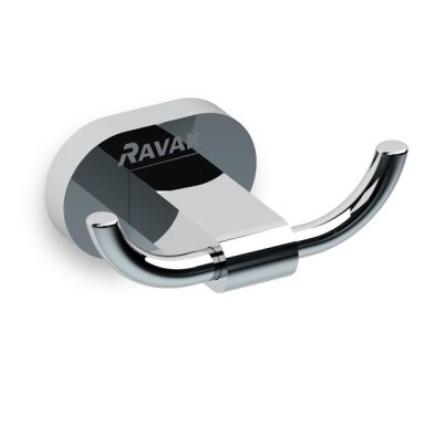 Ravak Chrome dvigubas kabliukas CR 100.00