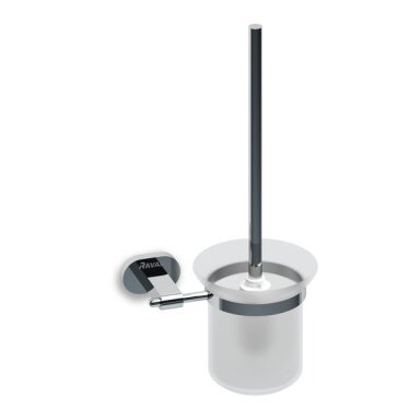 Ravak Chrome laikiklis su indeliu ir tualeto šepečiu CR 410.00 Ravak Chrome laikiklis su indeliu ir tualeto šepečiu CR 410.00