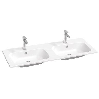 Ravak dvigubas praustuvas Chrome Slim 120x49cm