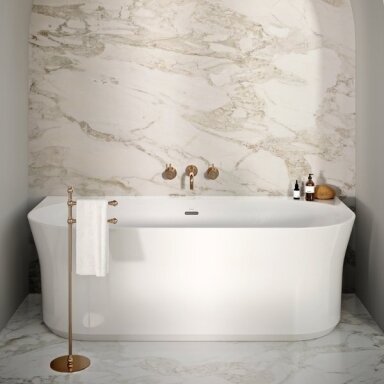 Ravak laisvai pastatoma akrilinė vonia Ypsilon Wall 178x86 cm Ravak laisvai pastatoma akrilinė vonia Ypsilon Wall 178x86 cm