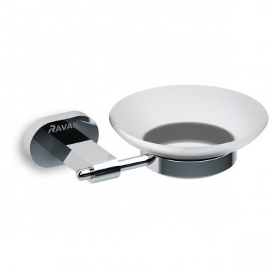 Ravak Chrome laikiklis su muiline (matinis stiklas) CR 200.00 Ravak Chrome laikiklis su muiline (matinis stiklas) CR 200.00