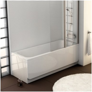 Ravak stačiakampė akrilinė vonia Chrome 170x75cm