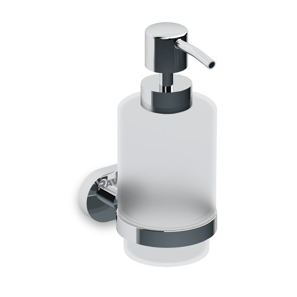 Ravak Chrome laikiklis su muilo dozatoriumi (matinis stiklas) CR 231.00 Ravak Chrome laikiklis su muilo dozatoriumi (matinis stiklas) CR 231.00