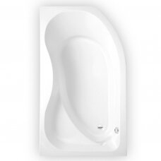 Roltechnik asimetrinė akrilinė vonia Activa 1700x900mm