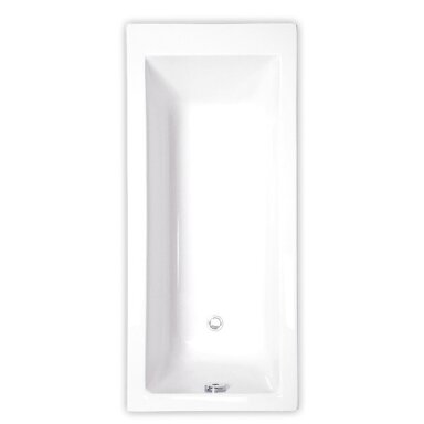 Roltechnik stačiakampė akrilinė vonia Kubic Neo 1600x700 mm