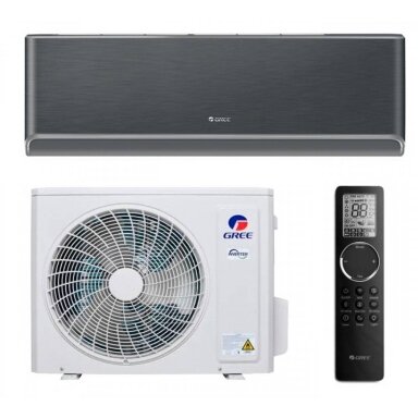 Šilumos siurblys oras-oras Gree Airy Black 2,7/3,0kW Šilumos siurblys oras-oras Gree Airy Black 2,7/3,0kW