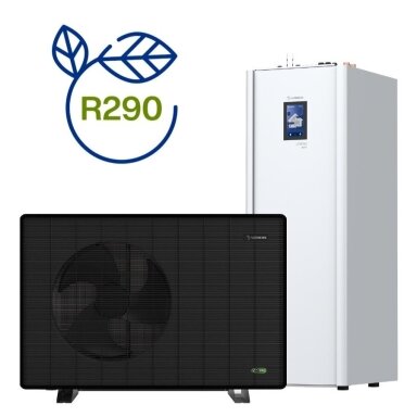 Šilumos siurblys oras/vanduo NØRDIS ULTIMA All-in-One 9kW R290