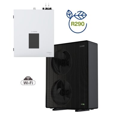 Šilumos siurblys oras/vanduo NØRDIS ULTIMA R290 16kW