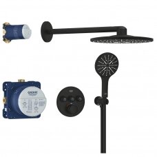 Termostatinė dušo sistema Grohe SmartControl 310 juoda 34863KF0
