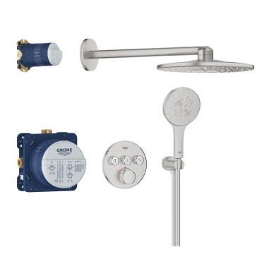 Termostatinė dušo sistema Grohe Grohtherm SmartControl 310 nerūd.plieno 34863DC0