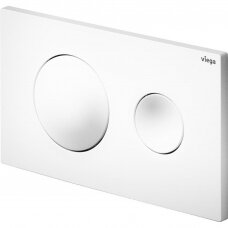 Viega wc rėmo mygtukas Prevista Visign for Style 20, baltas