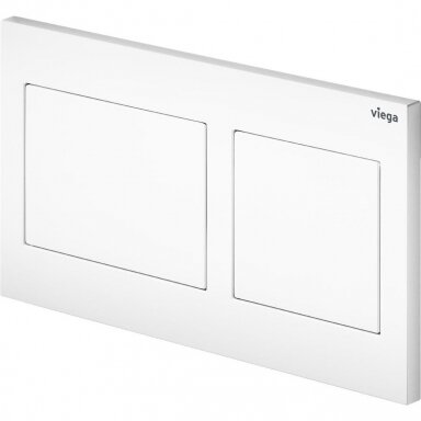 Viega wc rėmo mygtukas Prevista Visign for Style 21, baltas