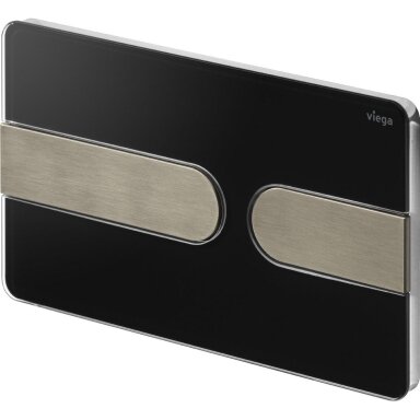 Viega wc rėmo mygtukas Prevista Visign for Style 23, juodas/nerūd.plienas