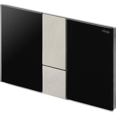 Viega wc rėmo mygtukas Prevista Visign for Style 24, juodas/nerūd.plienas
