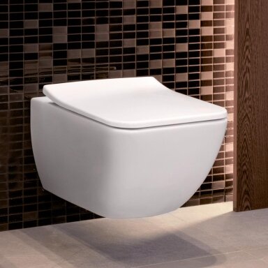 Villeroy&Boch pakabinamas unitazas Venticello "Direct Flush" C+ su Soft-Close dangčiu Villeroy&Boch pakabinamas unitazas Venticello "Direct Flush" C+ su Soft-Close dangčiu