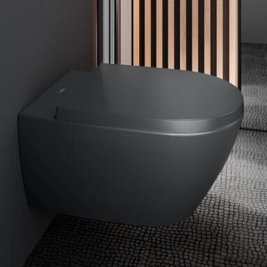 Villeroy&Boch pakabinamas unitazas Subway 2.0 DirectFlush Graphite Villeroy&Boch pakabinamas unitazas Subway 2.0 DirectFlush Graphite