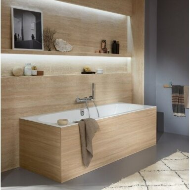 Villeroy&Boch vonia Oberon 2.0 170x75cm Quaryl su sifonu Villeroy&Boch vonia Oberon 2.0 170x75cm Quaryl su sifonu