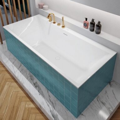 Villeroy&Boch vonia Subway 3.0 180x80cm Quaryl su integruotu sifonu Villeroy&Boch vonia Subway 3.0 180x80cm Quaryl su integruotu sifonu