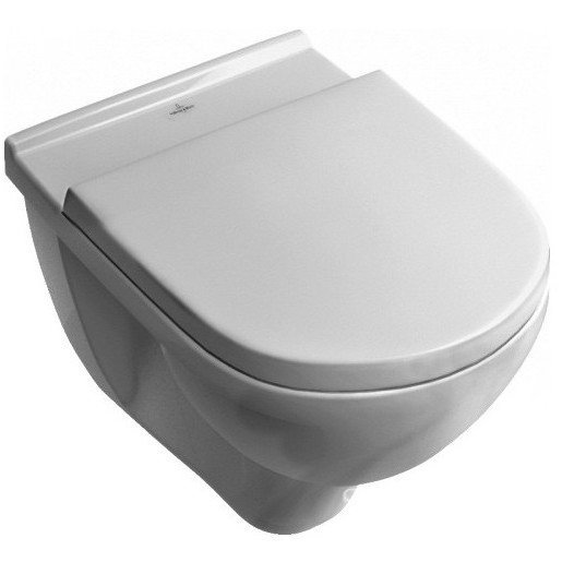 Villeroy&Boch pakabinamas unitazas O.Novo su lėtai nusileidžiandčiu dangčiu
