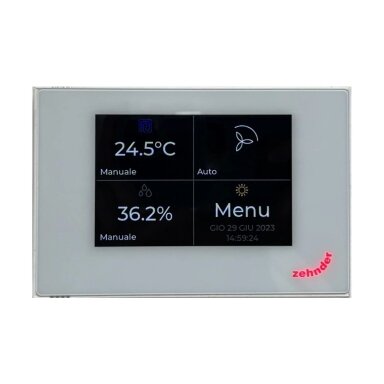 Zehnder išmanus valdymo pultas Multi Control, baltas Zehnder išmanus valdymo pultas Multi Control, baltas